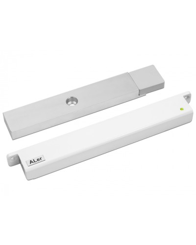 Замок электромагнитный Aler AL-200 PRemium (24 В, белый) в Благовещенске Электромагнитные замки Pintop.ru