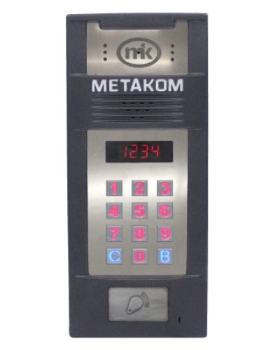 Многоабонентый антивандальный блок вызова со встроенной видеокамерой Метаком MК2018-RFiV в Благовещенске Блоки вызова многоабонентные Pintop.ru