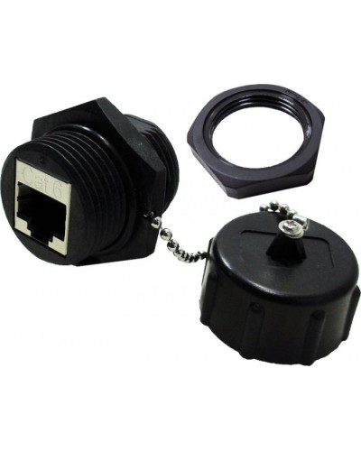 Модуль соединительный индустриальный, IP67, экранированный, кат.6 LANMASTER LAN-KCP45S6-WP в Благовещенске Проходные адаптеры Pintop.ru