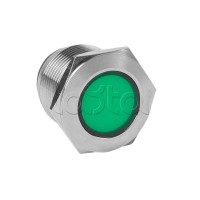 Лампа зеленая сигнальная S-Pro67 19 мм 230В EKF PROxima (s-pro67-321)