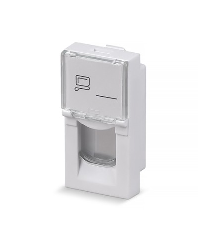 Вставка 45x22,5 (Mosaic) для 1 модуля формата Keystone Jack Cabeus (FP-L-22,5-1M) в Благовещенске Модули Keystone Pintop.ru