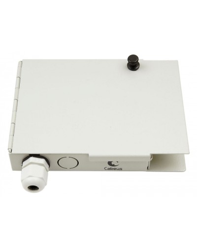 Бокс оптический настенный 19 на 4 ST/FC порта Cabeus JJT-4-ST в Благовещенске Кросс оптический Pintop.ru