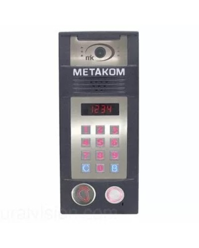 Многоабонентый антивандальный блок вызова со встроенной гибридной видеокамерой Метаком MК2018-TMRFVH в Благовещенске Блоки вызова многоабонентные Pintop.ru
