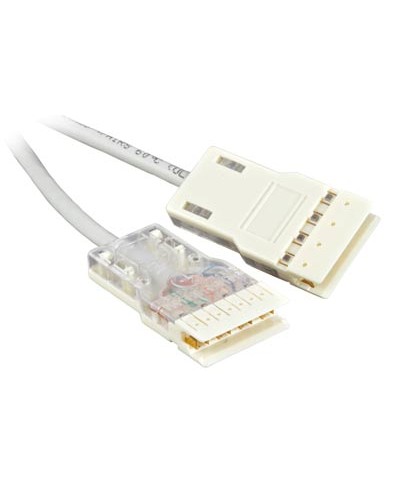 Патч-корд 110 тип-110 тип, 4 пары, Cat.5e, LSZH, 1 м серый Hyperline PC-110-110-4P-C5e-1M-LSZH-GY в Благовещенске Патч-корды и пигтейлы Pintop.ru