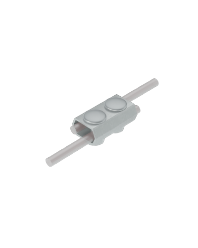 Параллельный соединитель прутка Ø 5-8 мм TD КМ-Профиль (PS-D5-8 TD) в Благовещенске Монтажные материалы Pintop.ru