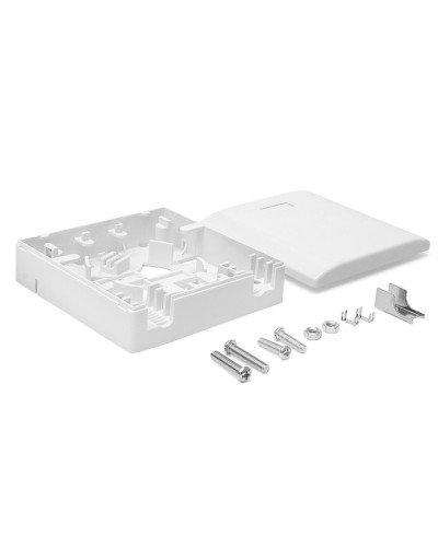 Коробка настенная на 1 адаптер SC LANMASTER LAN-SBF1-WH в Благовещенске Патч-панели Pintop.ru