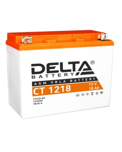 Аккумулятор АКБ 12 - 18 Delta CT 1218 в Благовещенске Электротехническое оборудование Pintop.ru