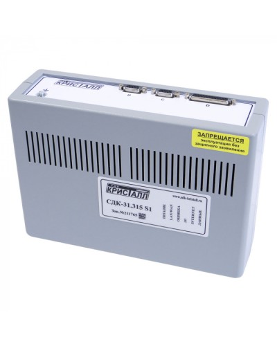 Блок контроля S1 Кристалл СДК-31.315S1(TCP/IP) в Благовещенске Приемно-контрольные приборы Pintop.ru