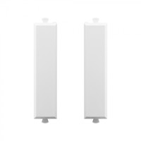 Комплект модульных заглушек "Avanti", "Белое облако", 0,5 модуля 2 штуки DKC 4400995