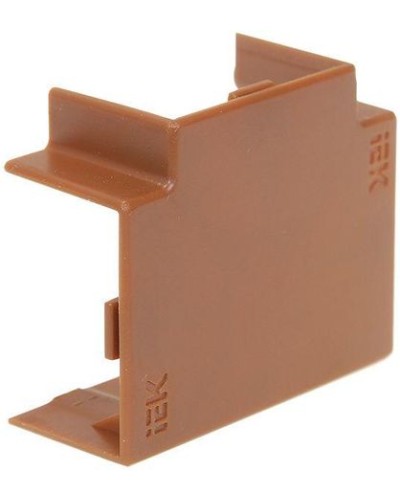ELECOR Угол Т-образный КМТ 40х16 дуб (4шт/компл) IEK (EL-KK10D-T-040-016-K11) в Благовещенске Аксессуары для кабель-канала Pintop.ru
