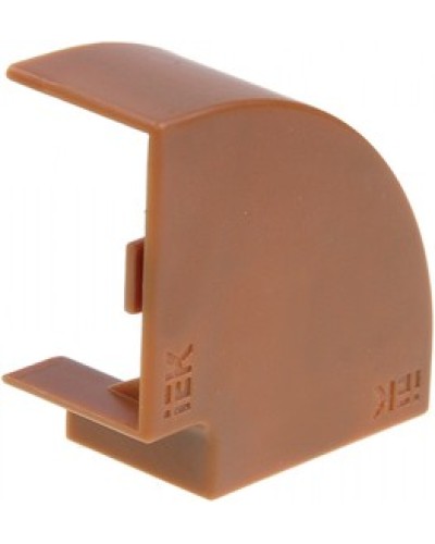 ELECOR Поворот 90град КМП 40х16 дуб (4шт/компл) IEK (EL-KK10D-P-040-016-K11) в Благовещенске Аксессуары для кабель-канала Pintop.ru