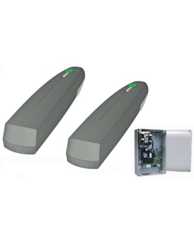 Came AXI (до 300 кг до 2,5 м 100%) (серый) SWN25 - Привод 24 В линейный самоблокирующийся с энкодером для створок 2,5 м, корпус серыйZL65 - Блок управления с расширенным набором функций в Благовещенске Автоматизация ворот Pintop.ru