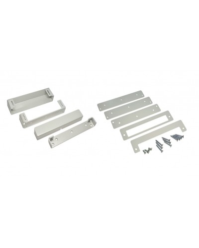 Комплект монтажный для замка ALM-700S с возможностью регулировки ALeko МК 700S-PS (серый) в Благовещенске Дополнительное оборудование для СКУД Pintop.ru