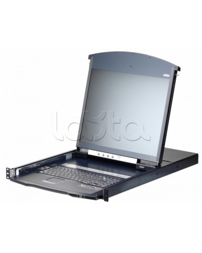 KVM консоль с переключателем ATEN KL1108VN-AXA-RG в Благовещенске Оборудование для видеонаблюдения Pintop.ru