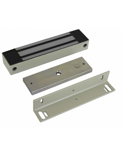 Замок электромагнитный влагозащищенный AccordTec ML-295K (белый) с уголком в Благовещенске Электромагнитные замки Pintop.ru