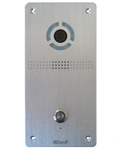 Панель вызывная BAS-IP AV-04FD SILVER в Благовещенске Вызывные IP панели Pintop.ru