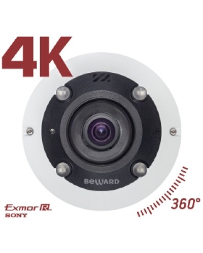 IP камера видеонаблюдения купольная Beward BD3990FL2 в Благовещенске IP-камеры Pintop.ru