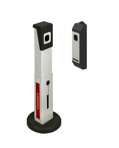 Комплект беспроводных фотоэлементов CARDDEX PR-01 (передатчик и приемник, навесной + стойка) в Благовещенске Запчасти для шлагбаумов и автоматики Pintop.ru