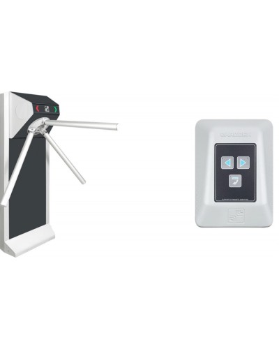 Комплект турникета CARDDEX STL Стандарт 1 (турникет, планки, пульт управления) в Благовещенске Турникеты Pintop.ru