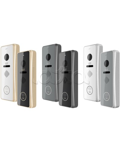 Панель вызывная CTV-D4002EM (серебро) в Благовещенске Вызывные видеопанели малоабонентные Pintop.ru