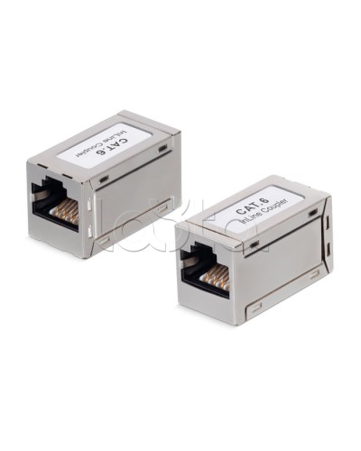 Проходной адаптер RJ45-RJ45 Cabeus (CA-8P8C-C6-SH) в Благовещенске Коннекторы Pintop.ru