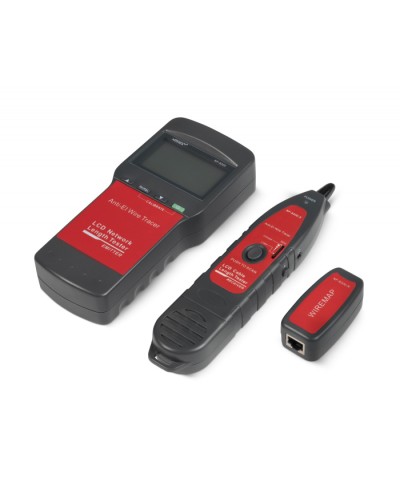 Тестер для витой пары c LCD дисплеем и тон-генератором Cabeus (CT-LCD-RJ45-SCAN) в Благовещенске Тестеры для систем видеонаблюдения Pintop.ru