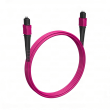 Кабельная сборка MPO(M) -MPO(M)-8 волокон 50/125 OM4, 1 m Cabeus (FOP-50-OM4-8-MPO(M)-8-MPO(M)-B-1m)