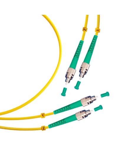 Шнур оптический duplex FC/APC-FC/APC 9/125 sm 25м LSZH Cabeus FOP(d)-9-FC/APC-FC/APC-25m в Благовещенске Патч-корды оптические Pintop.ru