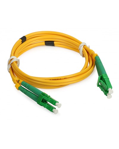 Шнур оптический duplex LC/APC-LC/APC 9/125 sm 20м LSZH Cabeus FOP(d)-9-LC/APC-LC/APC-20m в Благовещенске Патч-корды оптические Pintop.ru