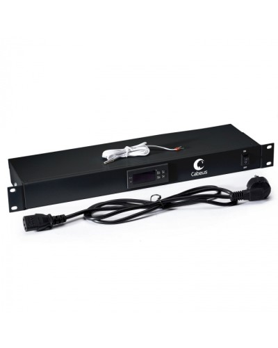 Панель управления температурой Cabeus JG01-BK в Благовещенске Аксессуары для стоек и шкафов Pintop.ru