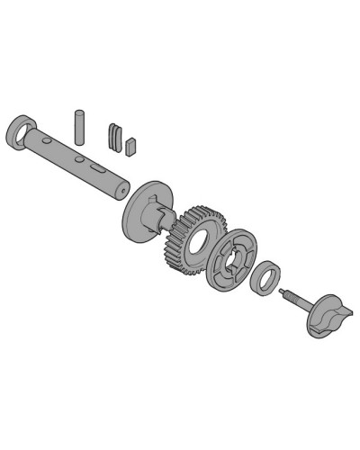 Выходной вал BX-P Came 119RIBX028 в Благовещенске Запчасти для шлагбаумов и автоматики Pintop.ru