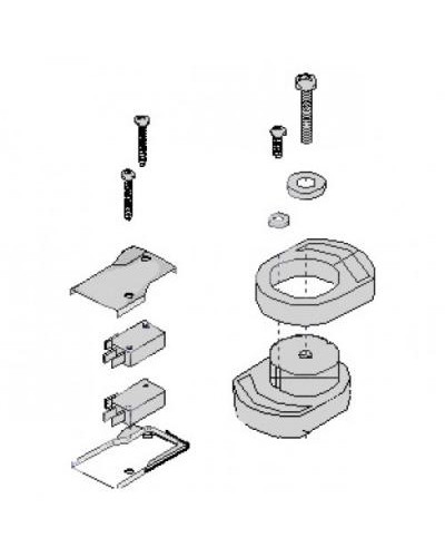 Механизм разблокировки FAST Came 119RID234 в Благовещенске Запчасти для шлагбаумов и автоматики Pintop.ru