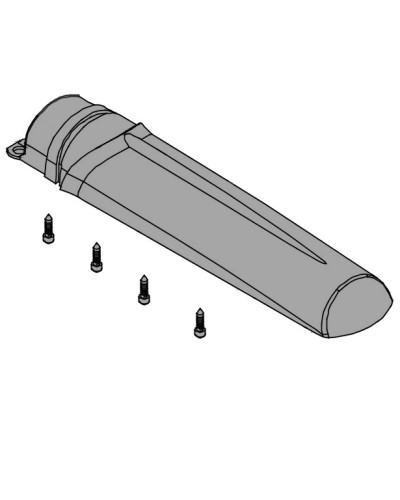 Крышка кожуха винта АХ302304, АХ3024, АХ402306, АХ412306 Came 119RID308 в Благовещенске Запчасти для шлагбаумов и автоматики Pintop.ru