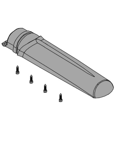 Крышка кожуха винта АХ5024, АХ71230 Came 119RID310 в Благовещенске Запчасти для шлагбаумов и автоматики Pintop.ru