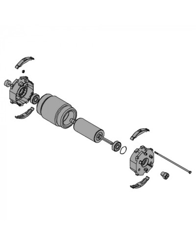 Электродвигатель АХ402304, AX412306, AX71230 Came 119RID313 в Благовещенске Запчасти для шлагбаумов и автоматики Pintop.ru