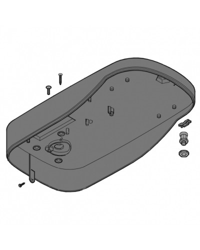 Основание корпусаV900E Came 119RIE144 в Благовещенске Запчасти для шлагбаумов и автоматики Pintop.ru
