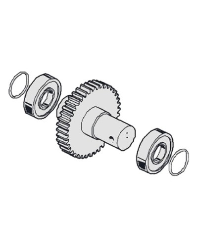 Вал выходной G6000 Came 119RIG054 в Благовещенске Запчасти для шлагбаумов и автоматики Pintop.ru