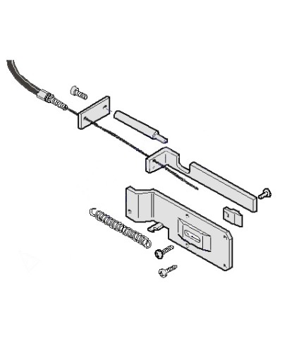 Механизм разблокировки G12000 Came 119RIG103 в Благовещенске Запчасти для шлагбаумов и автоматики Pintop.ru