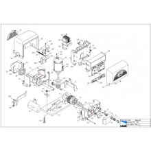 Плата управления концевыми выключателями ZL170A Came 119RIR207