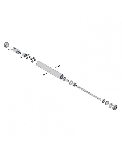 Моторедуктор в сборе UNIPARK Came 119RIU010 в Благовещенске Запчасти для шлагбаумов и автоматики Pintop.ru