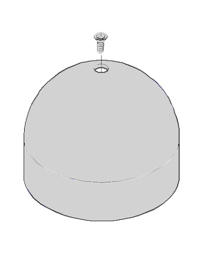 Крышка верхняя CAT Came 119RIX009 в Благовещенске Запчасти для шлагбаумов и автоматики Pintop.ru