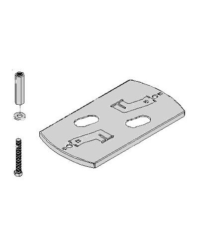 Монтажное основание BX Came 119RIY006 в Благовещенске Запчасти для шлагбаумов и автоматики Pintop.ru