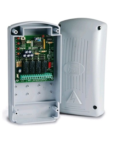 Внешний, двухчастотный, 4-канальный радиодекодер Came 806RV-0020 в Благовещенске Запчасти для шлагбаумов и автоматики Pintop.ru