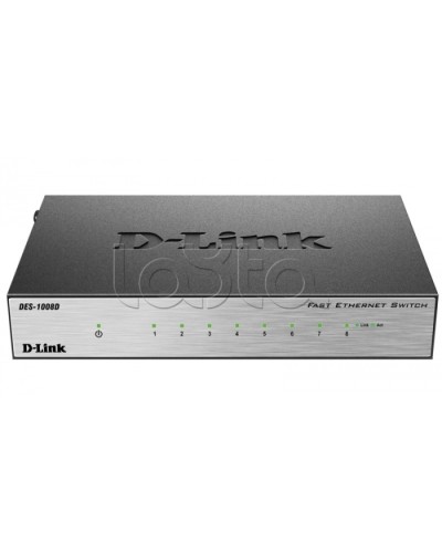 Коммутатор D-Link DES-1008D/L2B в Благовещенске Коммутаторы Pintop.ru