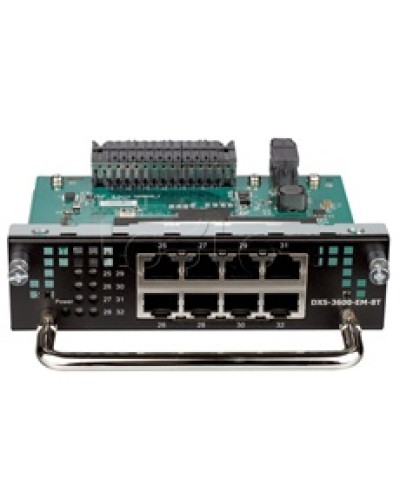 Модуль расширения с 8 портами D-Link DXS-3600-EM-8T/A1A в Благовещенске Дополнительное оборудование для сетей Pintop.ru