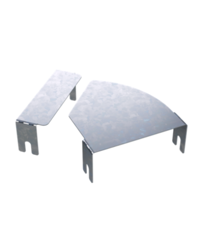 Крышка д/угла гор.изм.CPO 0-44 осн.300 DKC (38013HDZL) в Благовещенске Аксессуары для лотков Pintop.ru