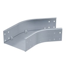 Угол горизонтальный 45 градусов 50х200, 1,5 мм, горячий цинк, в комплекте с крепежными элементами и соединительными пластинами, необходимыми для монтажа
