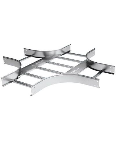 Х-ответвитель 50х300 R-300 DKC (LX5303K) в Благовещенске Аксессуары для лотков Pintop.ru