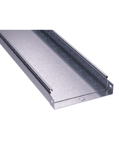 Лоток 100х50 L 3000 толщ. 1,5 мм, цинк-ламельный DKC (3502215ZL) в Благовещенске Кабельные лотки Pintop.ru