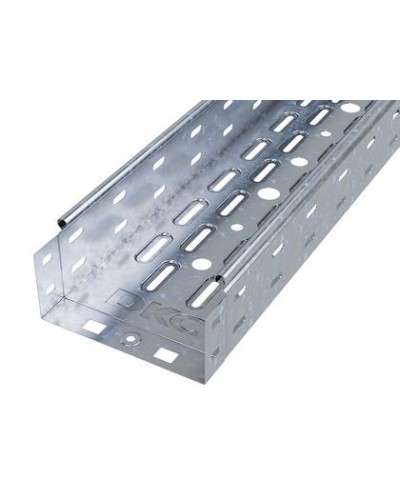 Лоток перфорированный 150х100 L 2000, горячеоцинкованный DKC 35332HDZ в Благовещенске Кабельные лотки Pintop.ru
